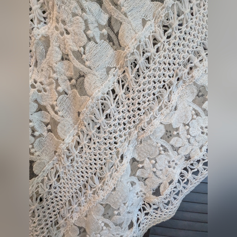 ✨RARE✨ NWOT Free People Vintage Lace Maxi Dress - Picture 8 of 16